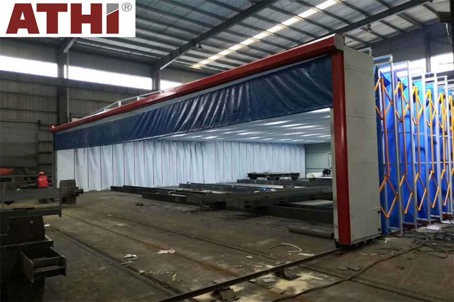 Телескопическая раздвижная покрасочная камера - Qingdao Antai ATHI