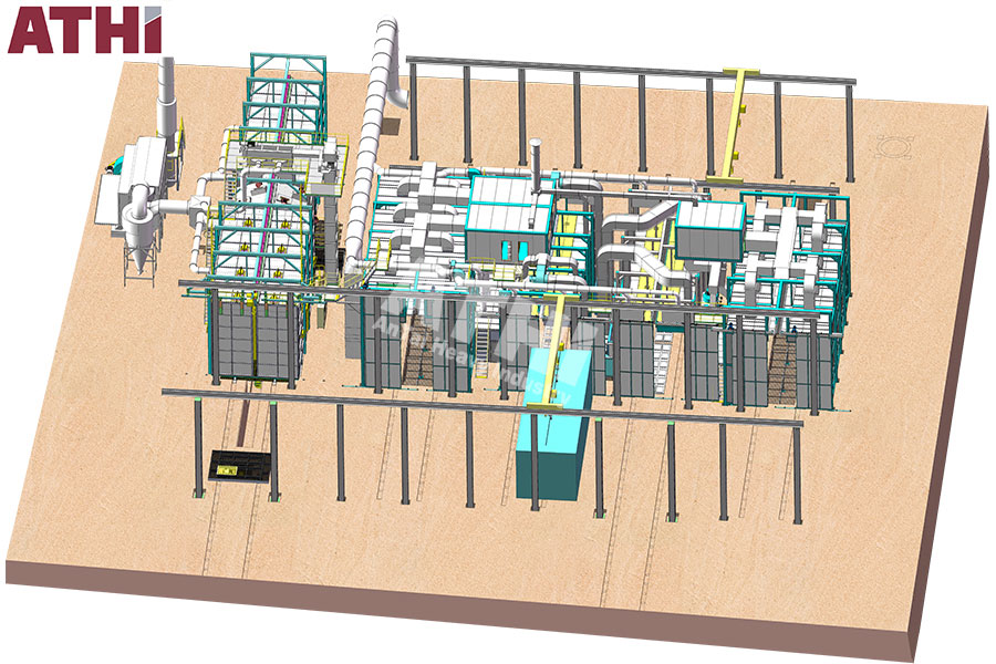 QAT37120 Подвесная проходная дробеметная установка