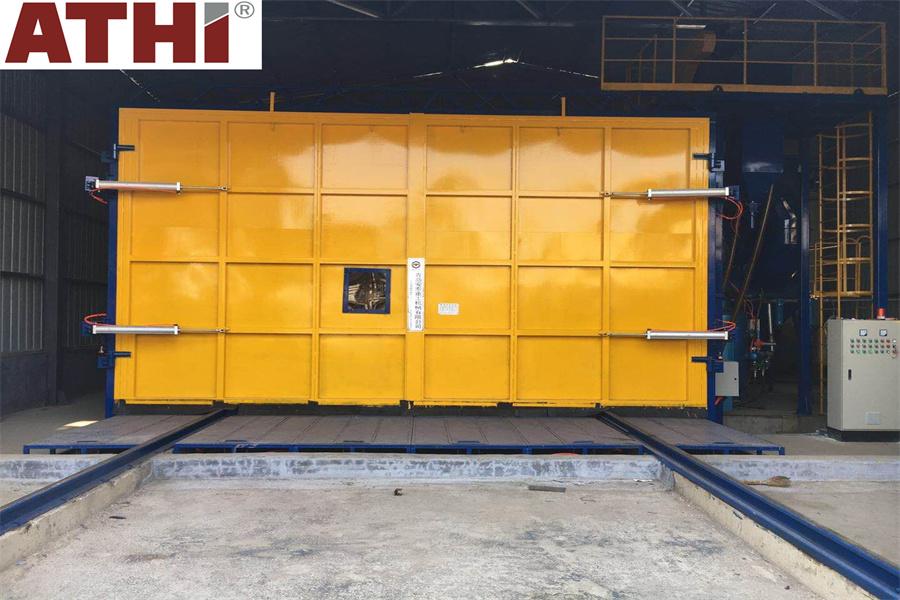 Дробеструйная камера Пескоструйная камера в Исине, Китай