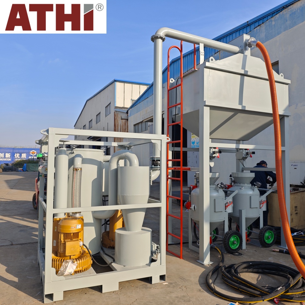 Высоковакуумный пылесос для всасывания дроби  AT-MC30KW для дробеструйной камеры
