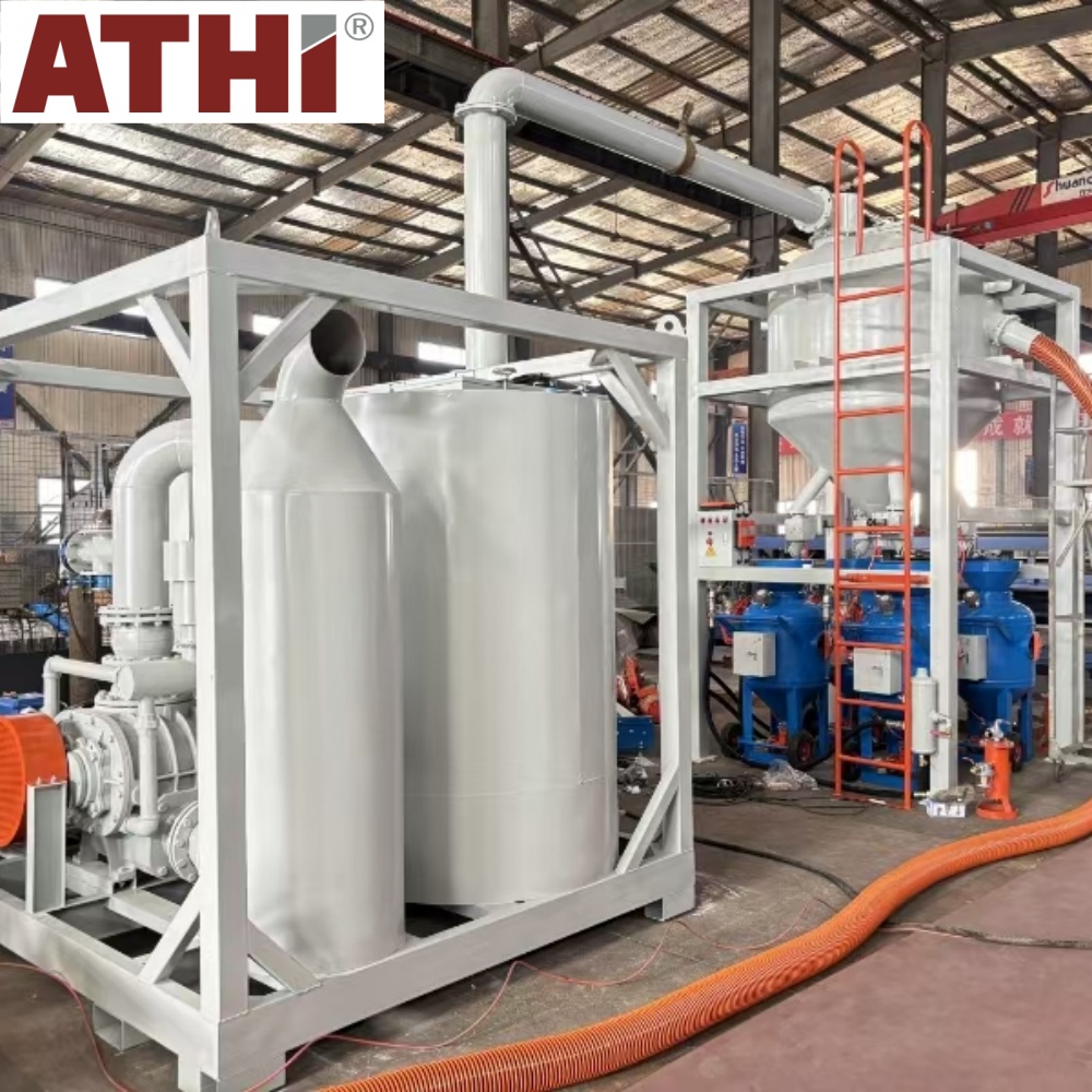 Высоковакуумный пылесос для всасывания дроби  AT-MC30KW с пескоструйным аппаратом